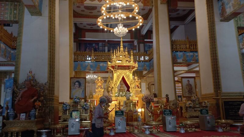 ร่วมพิธีเจริญพระพุทธมนต์เฉลิมพระเกียรติ โครงการพระราชดำริ “ธรรมนาวา วัง”